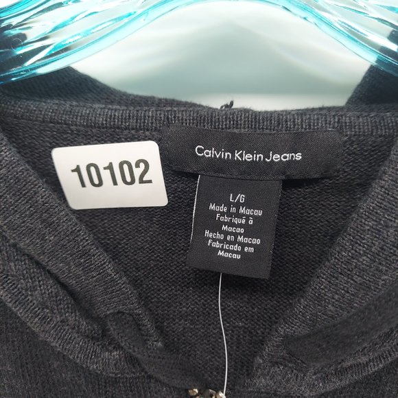 calvin klein Full Zip Knit Sweater size large - Picture 4 of 11